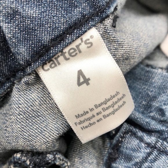 Carter's little boys denim shorts - Picture 3 of 5
